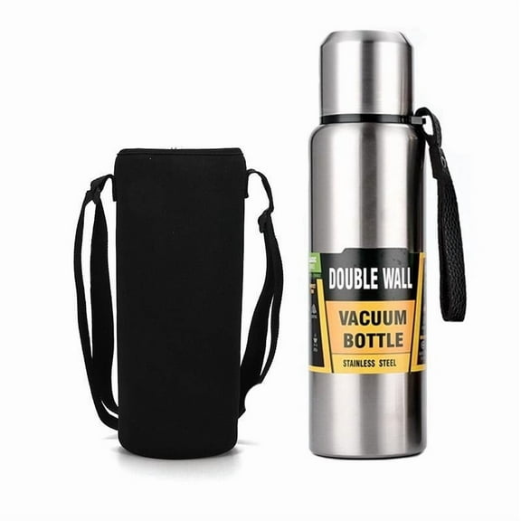 Hiking Double Wall Thermocup Stainless Steel Vacuum Flasks Keep Warm Keep Cold Thermos Cup Coffee Tea Milk Travel Mug Thermo Bottle Gifts