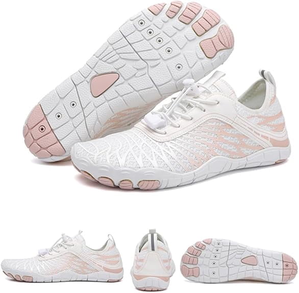 Hiking Footwear Barefoot Shoes Women's, Pro-Healthy & Non-Slip Water Shoe for Women Men, Wide Toe Running Shoes Boots Sneakers Unisex 8.5/7