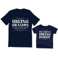 thumbnail image 1 of Hiking Grandpa Just Like a Normal Grandpa Except Much Cooler Men's T-Shirt Grandpa's Hiking Buddy Kids Toddler Shirt Youth, 1 of 3