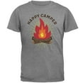 thumbnail image 1 of Hiking Happy Camper Campfire Mens T Shirt Graphite X-LG, 1 of 1