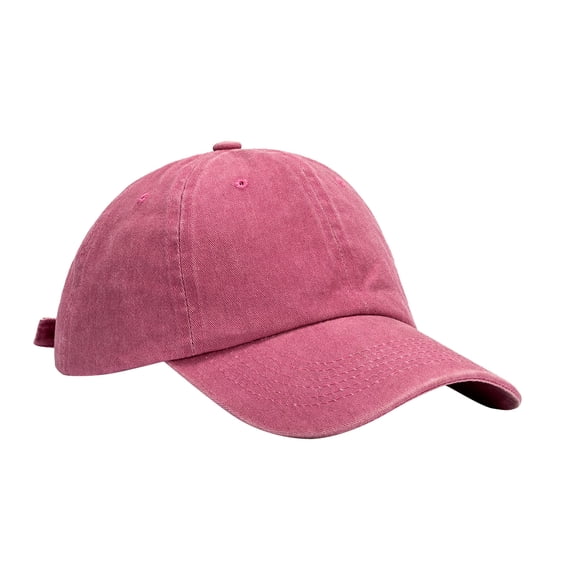 AKEGAMN Unisex Fashion Casual Baseball Cap for Men and Women Cotton, Pink One Size