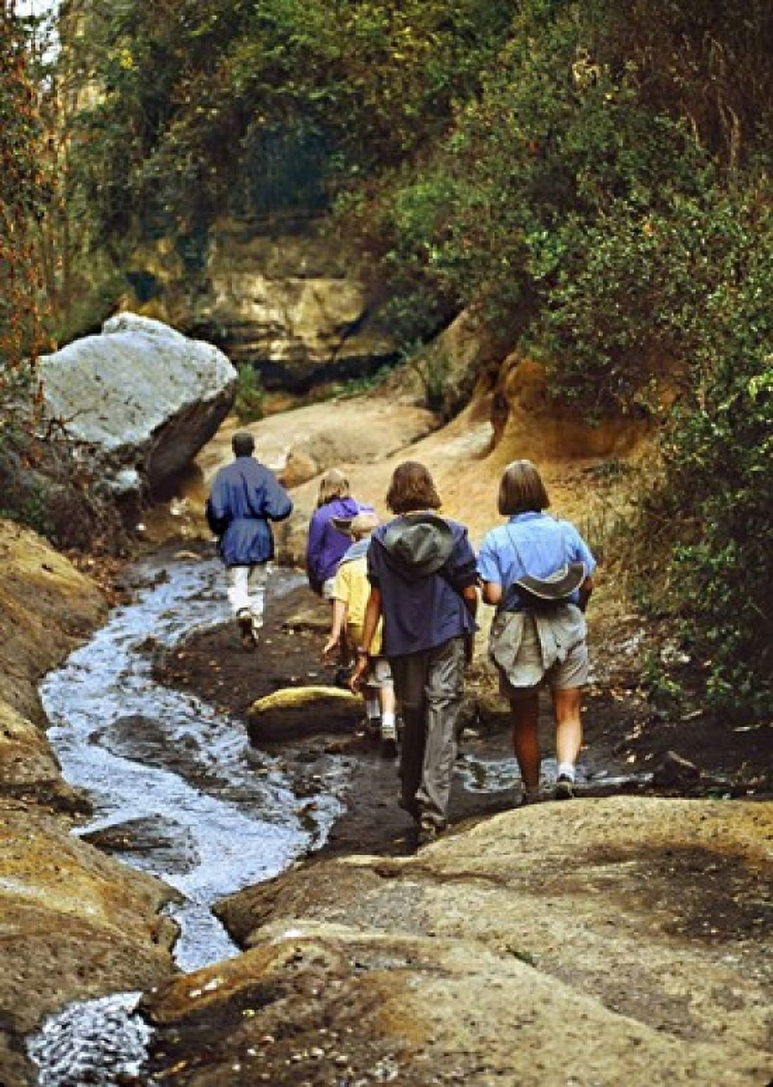 Hiking Hells Gate Kenya Africa Canvas Art - Panoramic Images (24 x 18)
