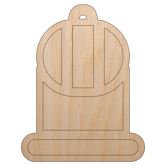 Hiking Hiker Camping Backpack Wood Shape Unfinished Piece Cutout Craft DIY Projects - 6.25 Inch Size - 1/4 Inch Thick