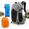 Hiking Hydration Pack with Grey-3L Water Bladder for Outdoor Cycling ...