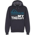 thumbnail image 1 of Hiking Is My Therapy Hoodie Men -Image by Shutterstock, Male Large, 1 of 2