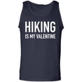 thumbnail image 1 of Hiking Is My Valentine Adult Tank Top, 1 of 2