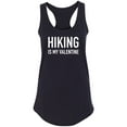 thumbnail image 1 of Hiking Is My Valentine Racerback Tank, 1 of 2