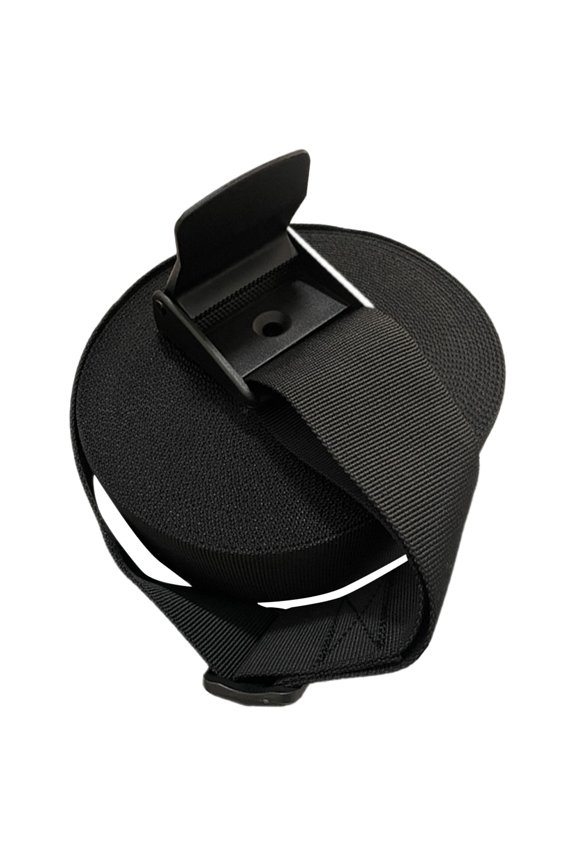 Hiking Luggage Strap Binding Bands Tow Yurt Tent Work Black