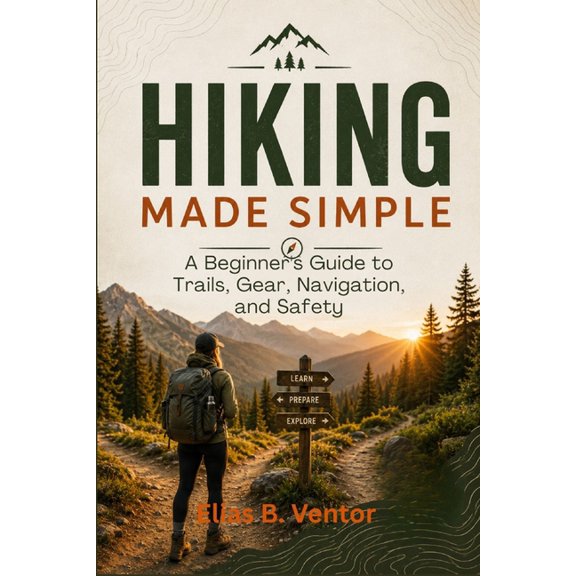 Hiking Made Simple: A Beginner's Guide to Trails, Gear, Navigation, and Safety, (Paperback)