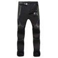 thumbnail image 1 of Hiking Pants Men Lightweight Water Resistant Stretch Joggers Trousers with Zipper Pockets for Fishing Travel Camping Workout Sweat Pants, 1 of 3