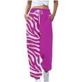 thumbnail image 1 of Hiking Pants Sweatpants Pants Authentics Womens Relaxed Fit Stretch Pant Women's Casual Trousers Printing Drawstring Pants Waist Long Pants Sweatpants With Pocket Multicolor L, 1 of 4