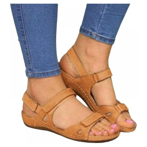 Hiking Sandals for Women, Comfortable Walking Sandals Sport Sandals Adjustable for Outdoor Camping, Anti Slip Athletic Open Toe Sandals Beach Water Sandal