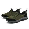 thumbnail image 1 of Hiking Shoes for Men, Slip On Walking Shoes Non Slip Outdoor Lightweight for Trekking Camping Fishing Work Daily, Comfortable Sneakers, 1 of 3