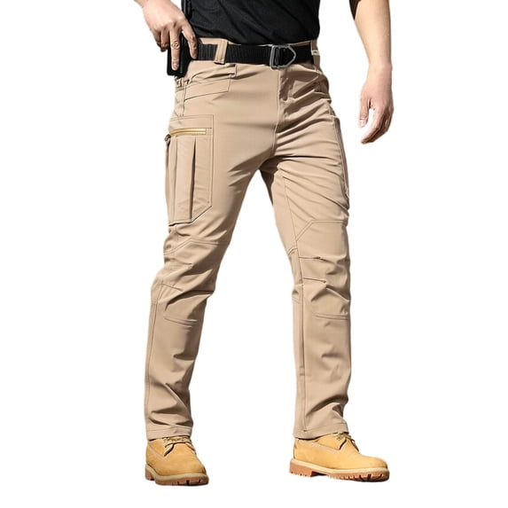 Hiking Shorts Men Wide Leg Drawstring Joggers Pants Slim Fit Dress Pants Tapered Work Cropped Trousers