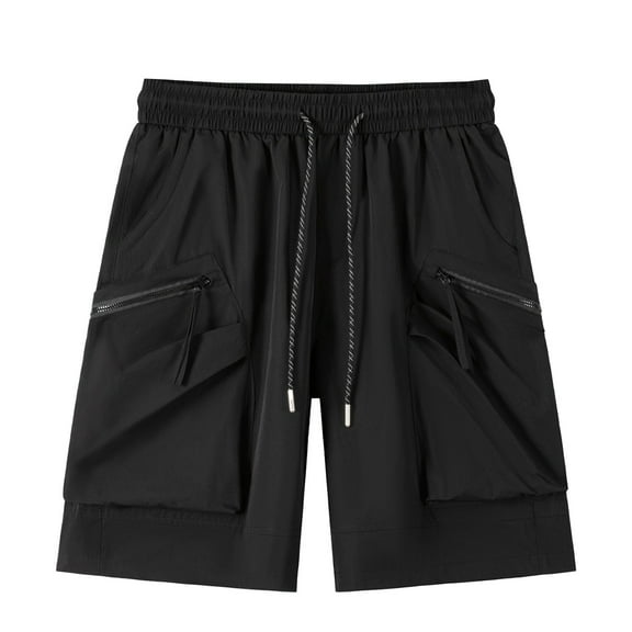 Hiking Shorts – Slim Fit Outdoor Men Men's Casual For Everyday Wear Comfortable Summer Bottoms With Utility Zipper Pockets Versatile Sports And Leisure Activities Adventures