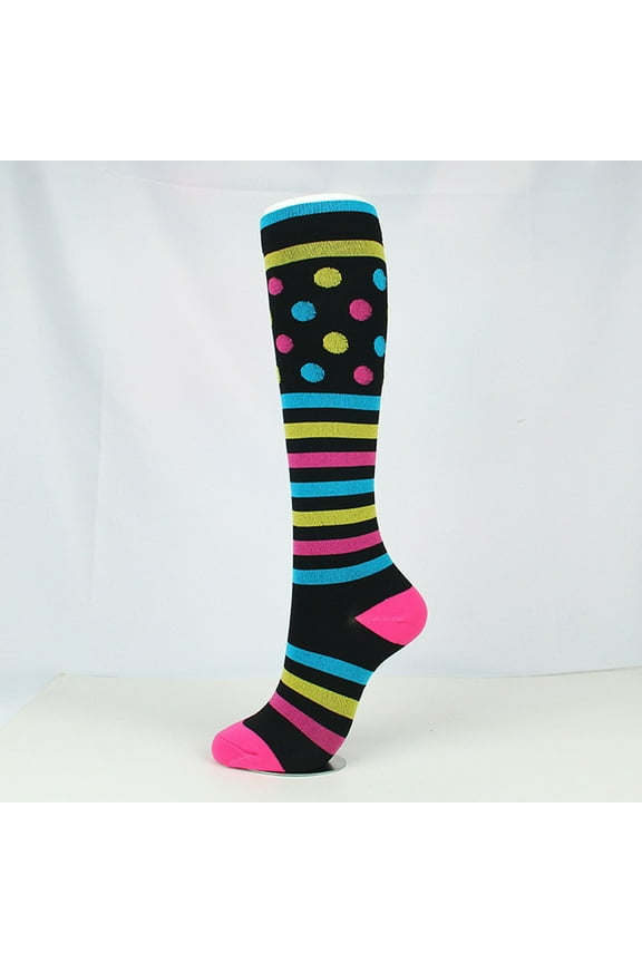 Hiking Socks for Women Ankle, Fashion Unisex Adults Women Cute Print Socks Warm Pressure Stockings New Running Socks Womens Crew Style B-55 B L/XL