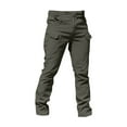 thumbnail image 1 of Hiking Tactical Pants for Men Outdoor Waterproof Cargo Pants Relaxed Fit Trousers Rip-Stop  Work Travel Pants with Multi Pockets gray XX-Large, 1 of 4