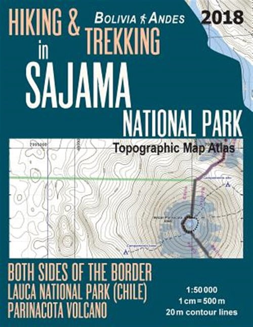 Andes Flashcard Travel Guide Hiking Trail Maps Bolivia: Hiking & Trekking in Sajama ...