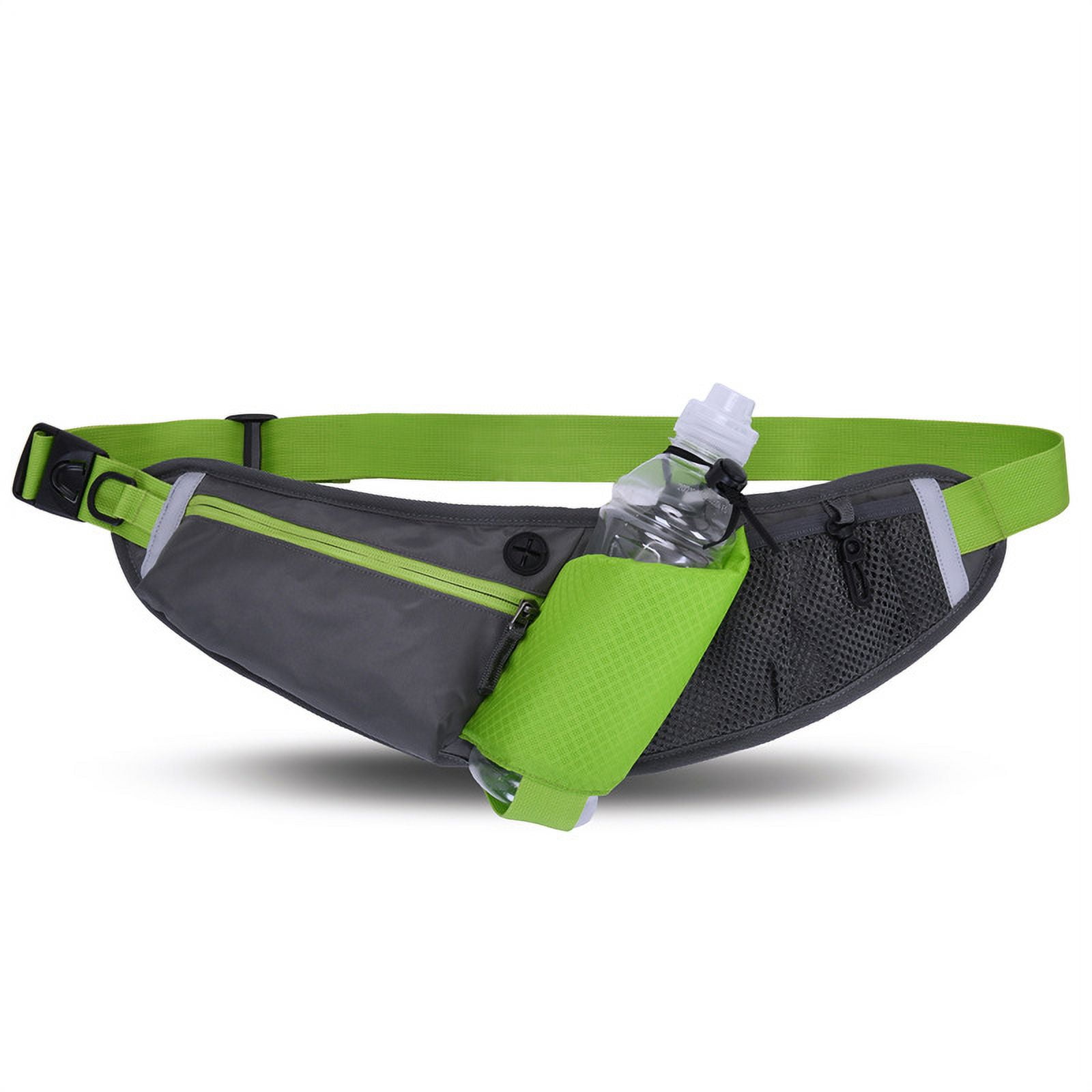 Fanny Pack with Two Sturdy Bottle Holders For Dog Walking