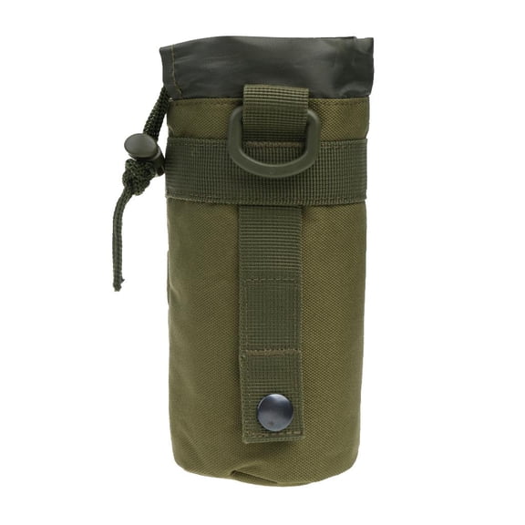 Hiking Water Bottle Pouch Bag 600D Nylon , Green