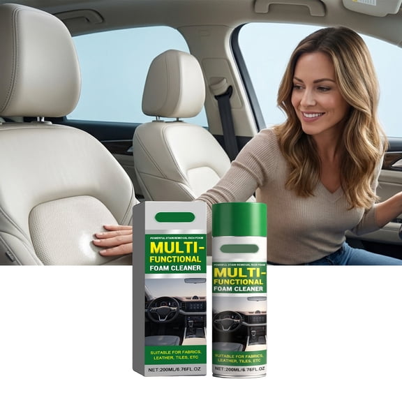 Hikmarion Multi - Engaging / Interactivectional Foam Cleaner, For Car Interior Seats Cleaning, Maintenance & Daily Wiping, 200Ml