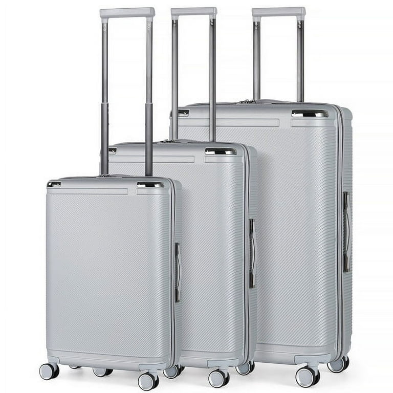 LONG VACATION Luggage Set 4 Piece Luggage Set ABS hardshell TSA