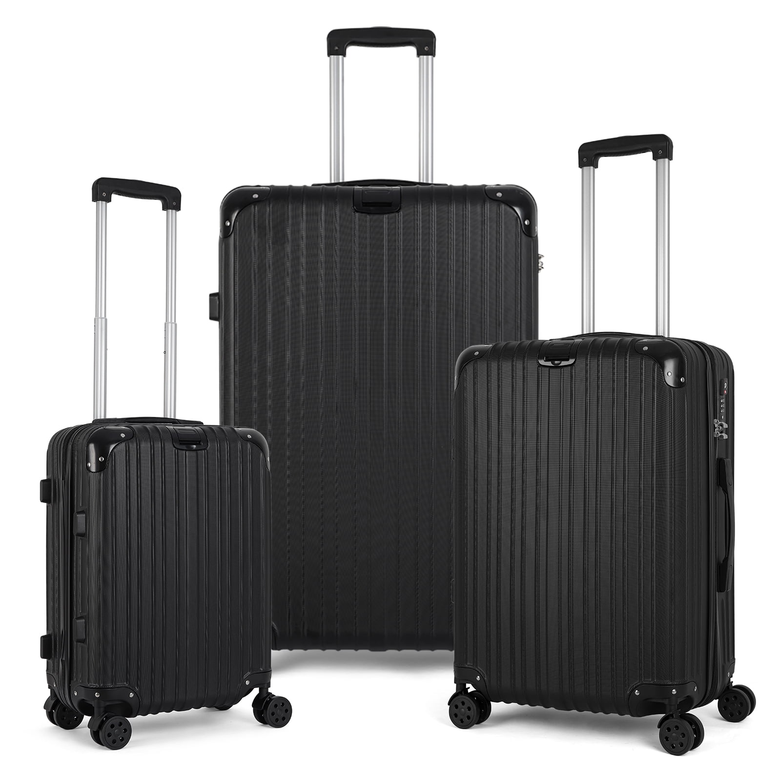 Customer reviews for Hikolayae Geometric Hardside Spinner Luggage