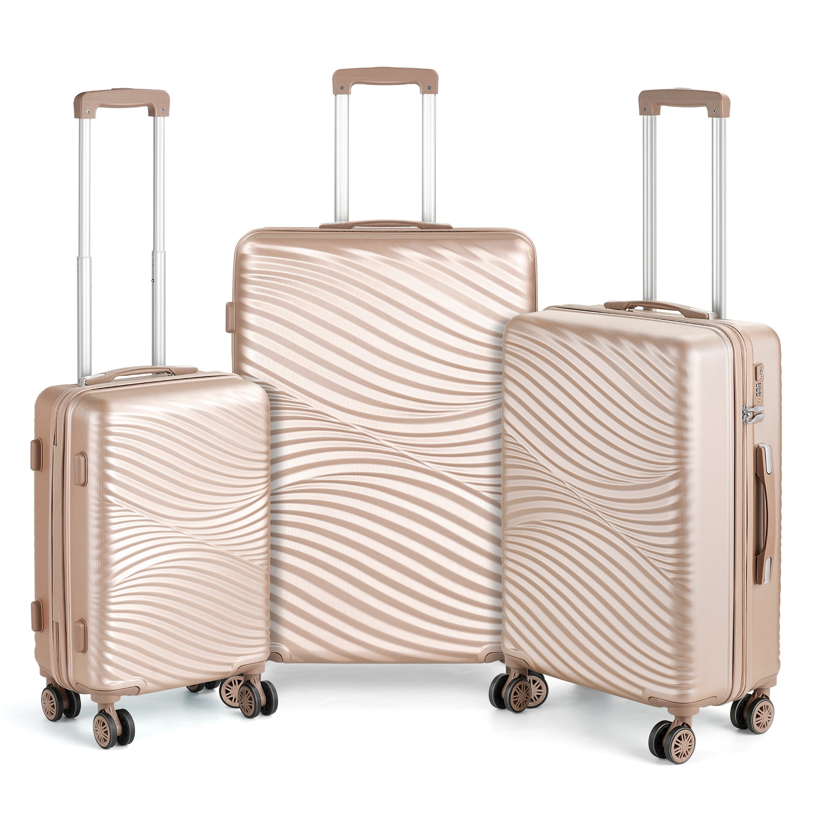 HC-7 Heartfelt Sweet Magnolia セット　未使用 HIKOLAYAE 2-Piece PP Luggage Set with Locks, Includes Carry-On 14