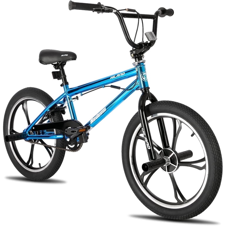 HILAND, Kids BMX Bike 20 Inch, 3-Spoke 5-Spoke, Freestyle, 360