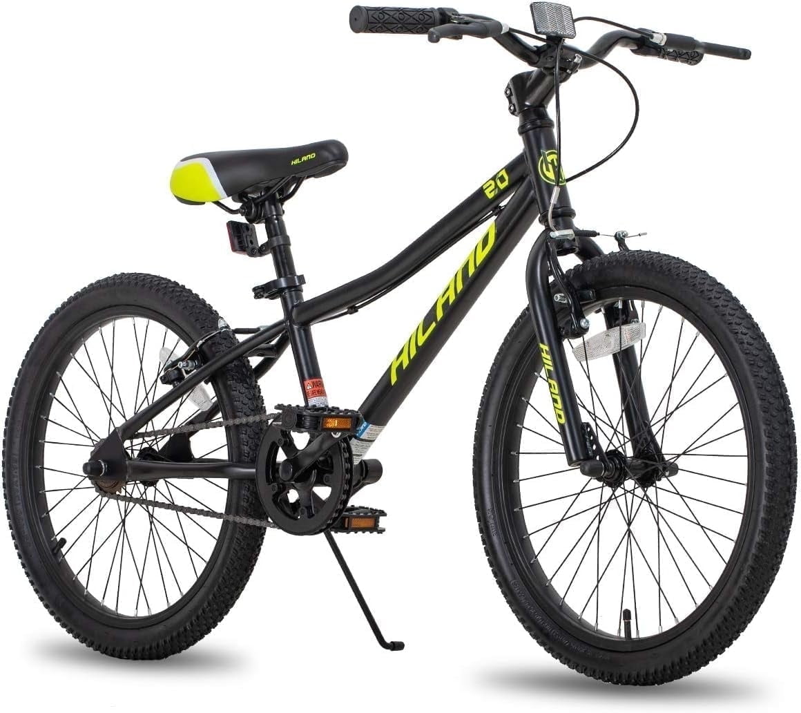 子供車　bike グレー Hiland Fat Tire Bike for Kids & Teenagers, 20 inch, Shimano 7