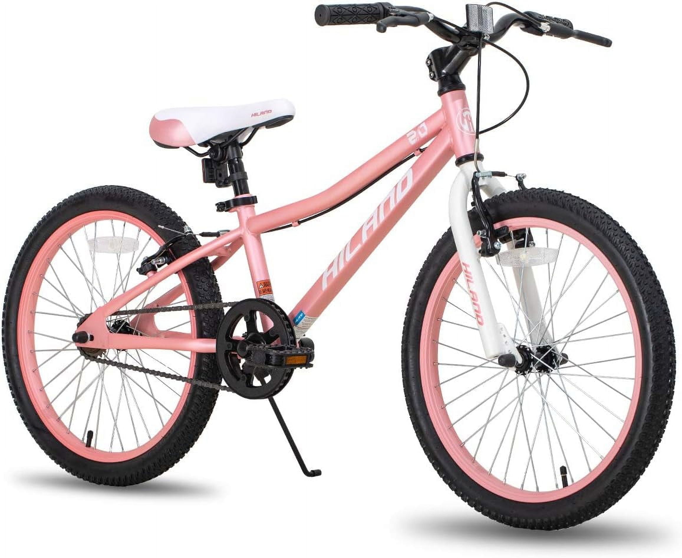 Hiland 20 inch Kids Mountain Bike for Girls Boys with Dual