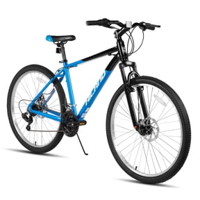 Hiland 26 Inch Mountain Bike, 18 Speed MTB with Dual Disc Brake, Mountain Bike for Men , Aluminium Frame Bicycle