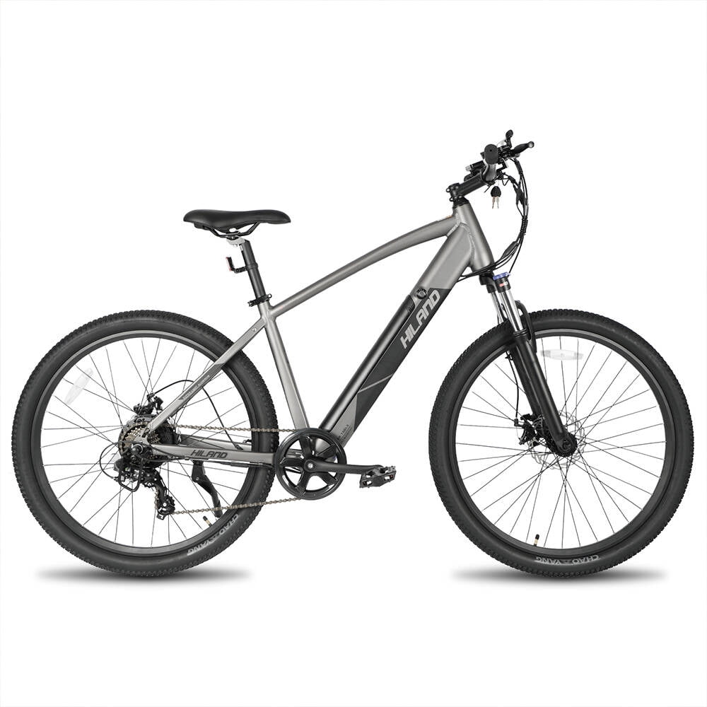 Hiland 27.5" Aluminum Electric Mountain Bike 350W Motor Shimano 7Speed