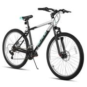 Hiland 27 Inch Mountain Bike, 18 Speed MTB with Dual Disc Brake, Mountain Bike for Men , Aluminium Frame Bicycle