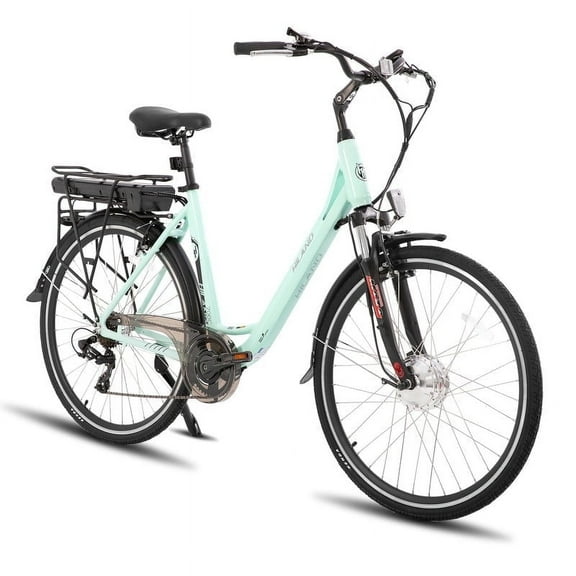 Hiland 700C Electric Bike for Adults, 250W Commuter Ebike with 36V 7.8Ah Removable Battery UL2849, 20mph, 7-Speed Electric Bicycle Step-Through