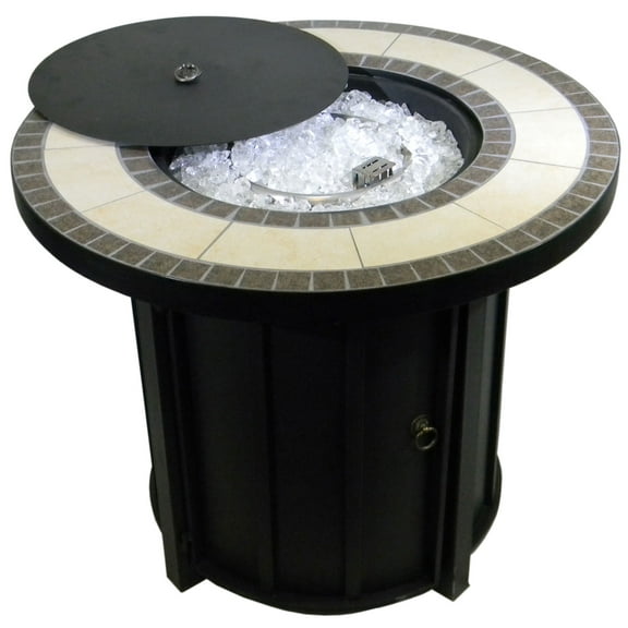AZ Patio Heaters Round Tile Top Firepit