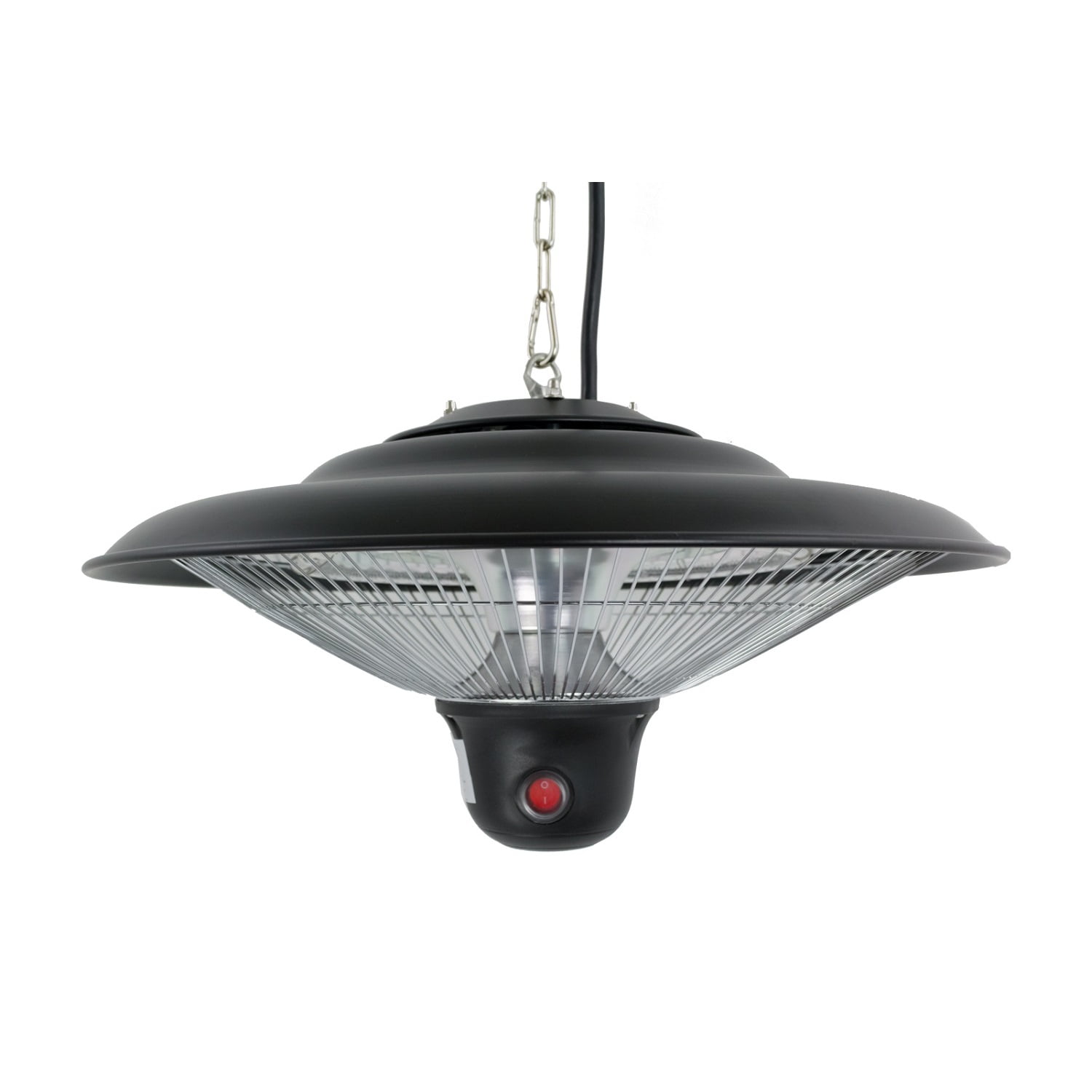 Black 1500W Electric Hanging Gazebo Heater with Remote