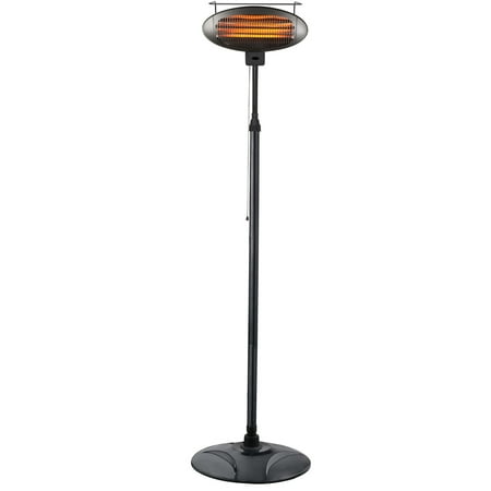 AZ Patio Heaters - 1,500-Watt Infrared Patio Heater - Black