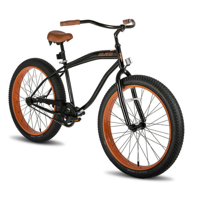 Hiland Unisex 26 Adult Fat Beach Cruiser Bicycle