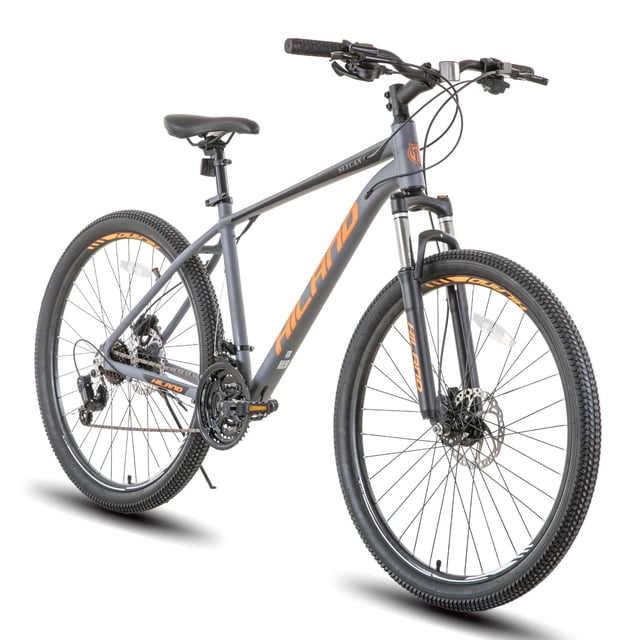 Hiland Aluminum Mountain Bike 21 Speeds MTB,Lock-Out Suspension Fork,27