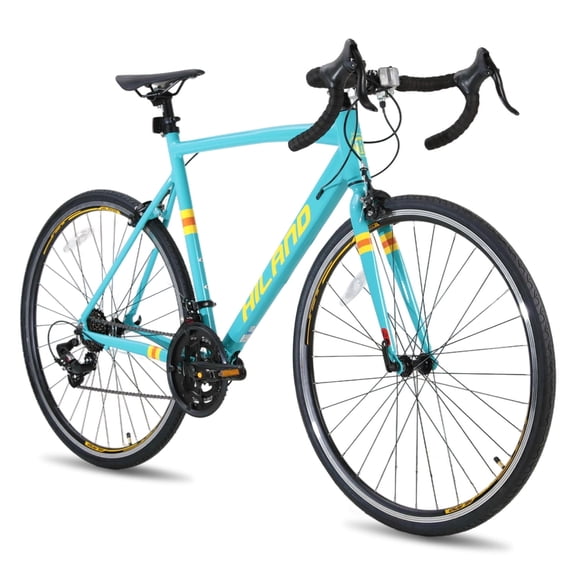 Hiland Aluminum Road Bike,Shimano 14 Speeds, 49cm Frame, Racing Bike for Men Mens Racing Bike