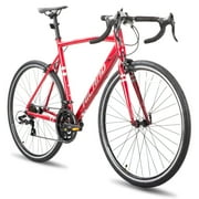 Hiland Aluminum Road Bike,Shimano 14 Speeds, 53/57cm Frame, Racing Bike for Men Mens Racing Bike