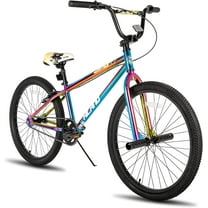 Hiland BMX BIKE 24 & 26 inch, Beginner-Level to Advanced Riders with 2 Pegs for Adults, Multiple Colors