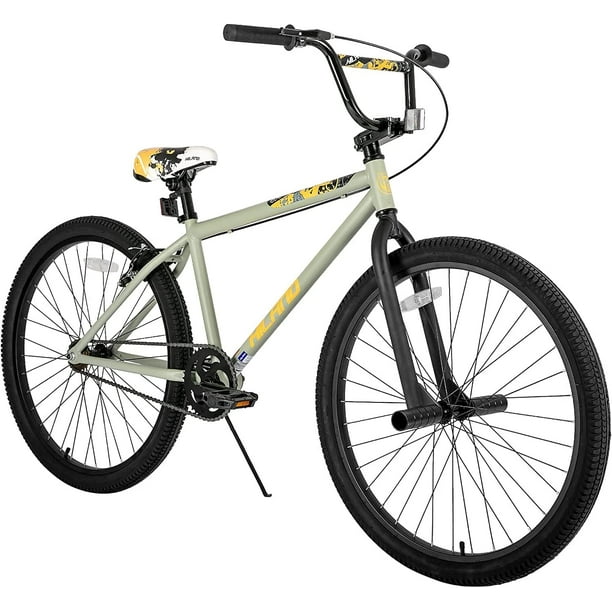 Hiland BMX BIKE 24 26 inch Beginner Level to Advanced Riders with 2 Pegs for Youth Teens Adults Multiple Colors