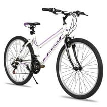 Hiland Bamcbase 24 26 inch Womens Mountain Bike 21 Speeds,White