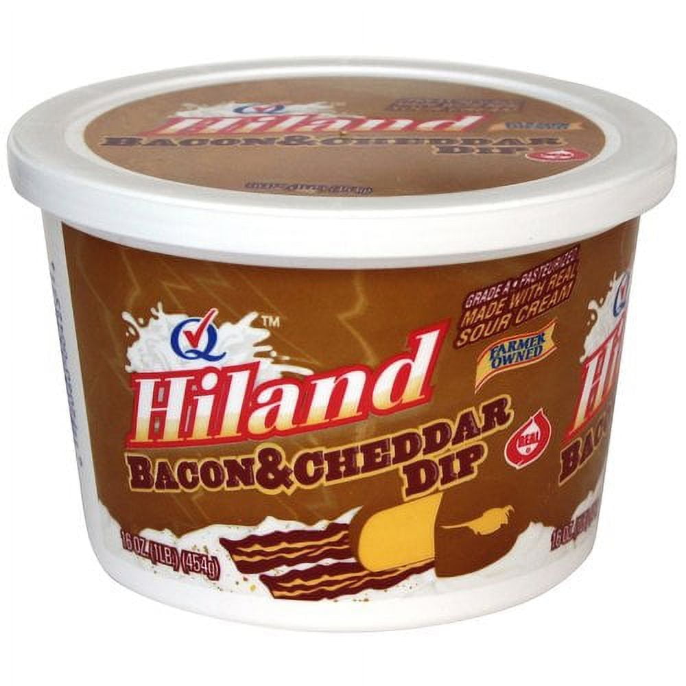 Hiland Farmer Owned Bacon & Cheddar Dip, 16 Oz.