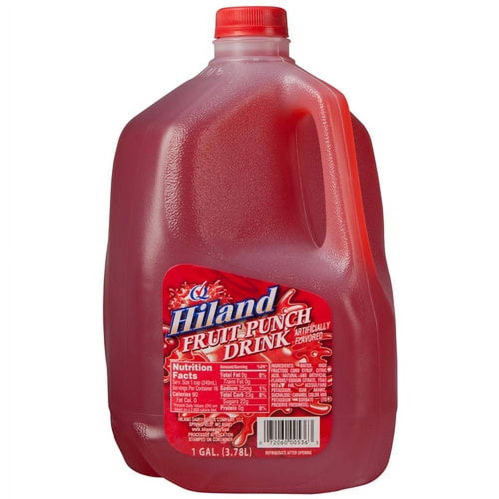Hiland Fruit Punch Drink, 1 Gallon