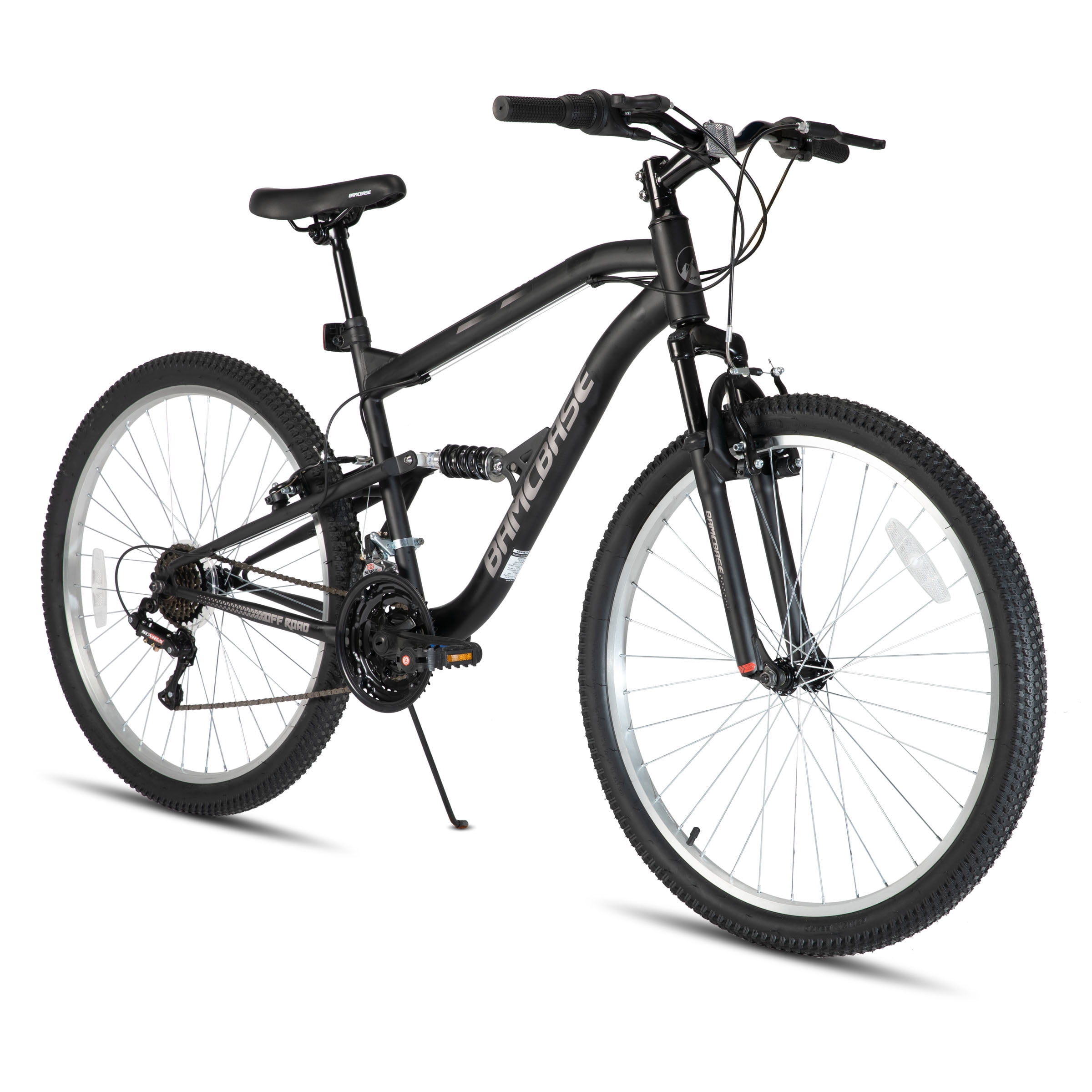 Hiland Full Suspension Mens Mountain Bike, 18-Speed, 26 Inch Wheel, V ...