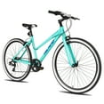 thumbnail image 1 of Hiland Hybrid Bike, Shimano Drivetrain 7 Speeds, 700C Wheels for Men Women Ladies Commuter Bike City Bike, 1 of 5