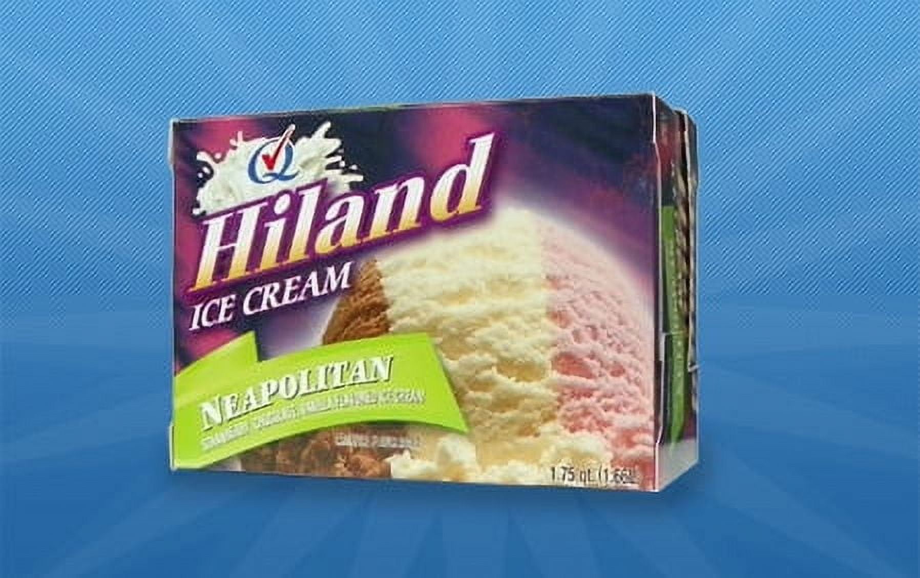 Hiland Light Neapolitan Ice Cream Family Pak, 4 Qt